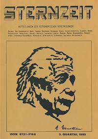 Titelbild Ausgabe 3/1985